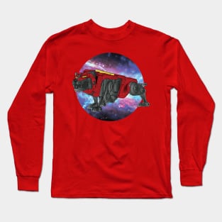 Big Red Kitty Long Sleeve T-Shirt